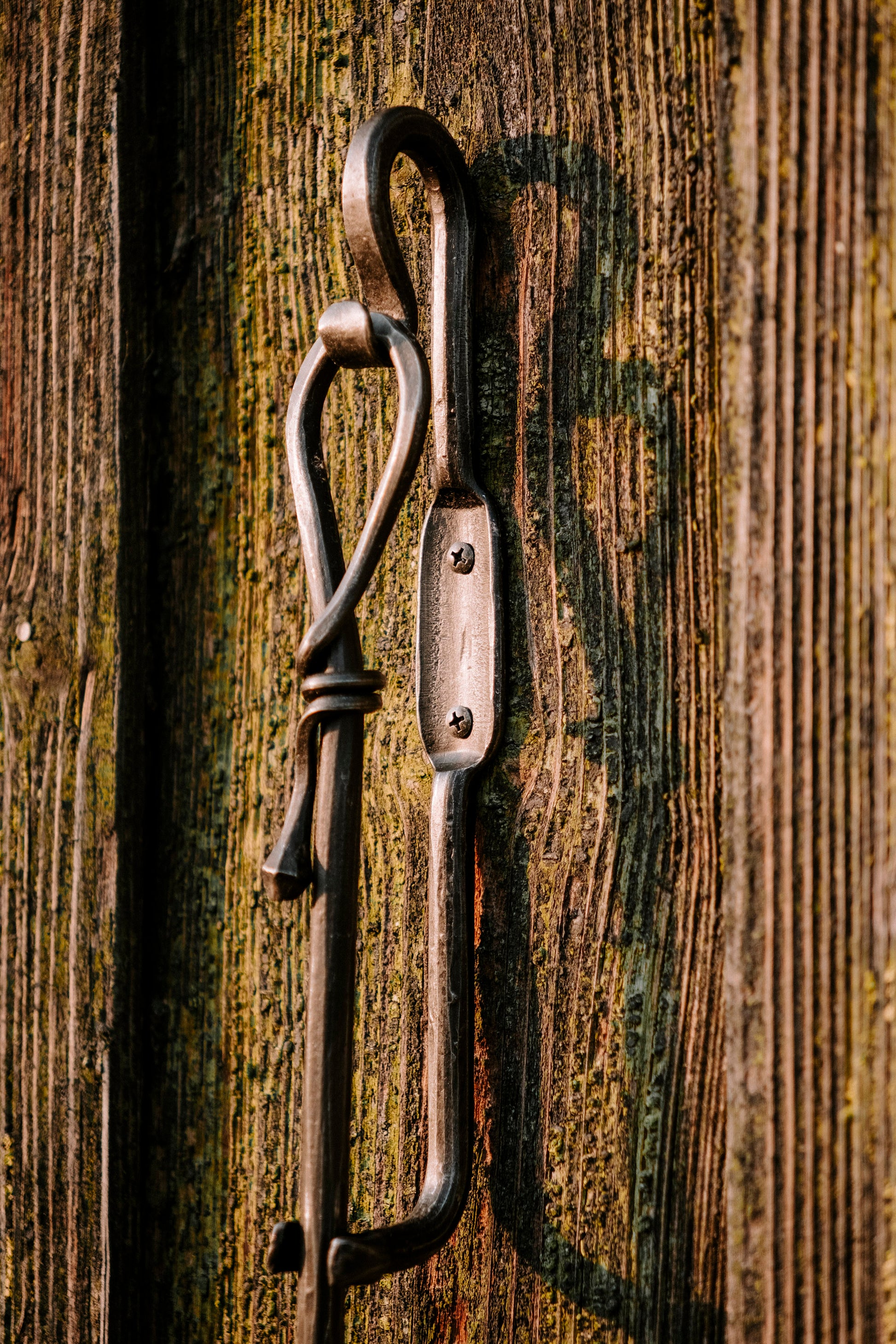 Forged wall hook
