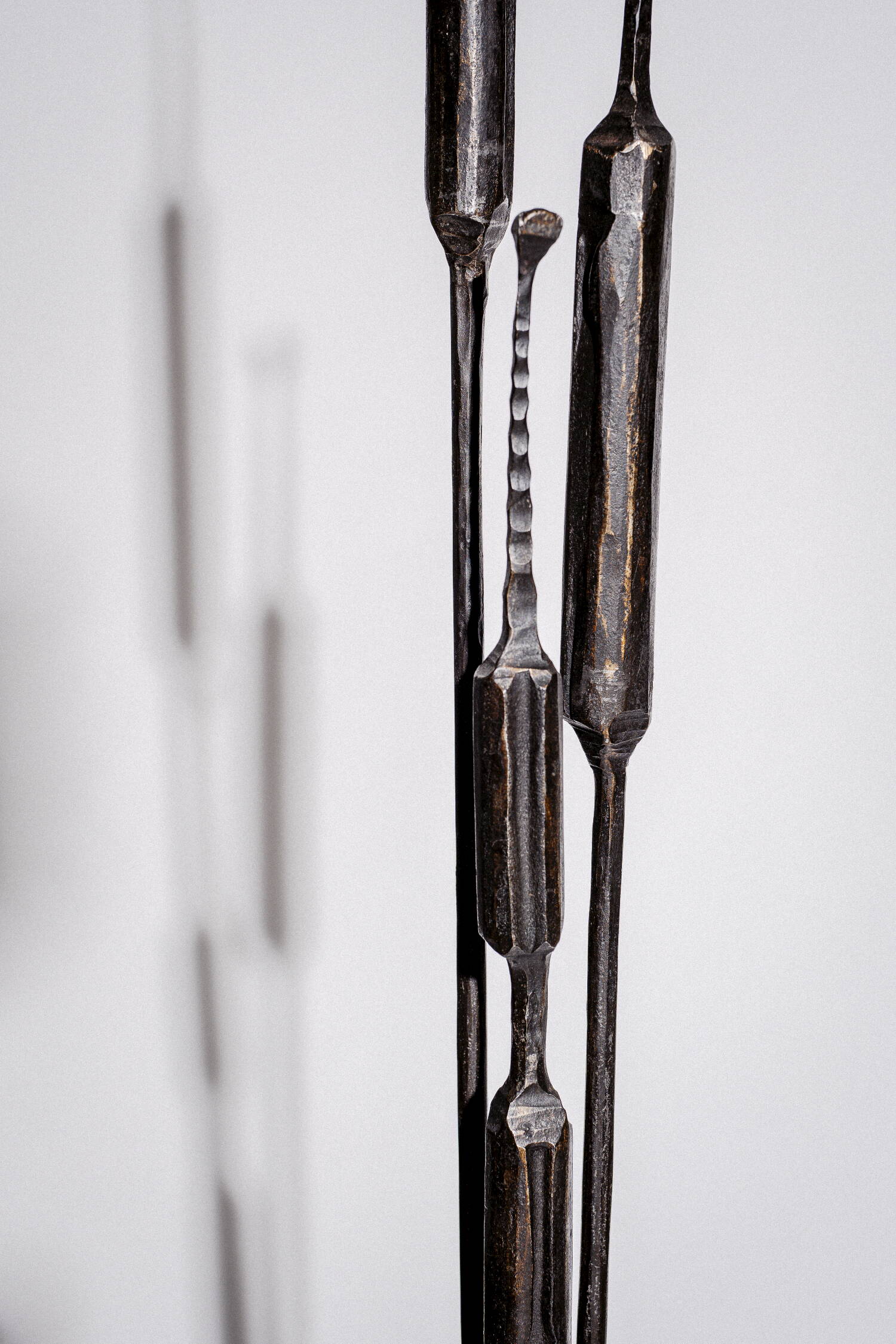 Wrought iron flower "Cattail"