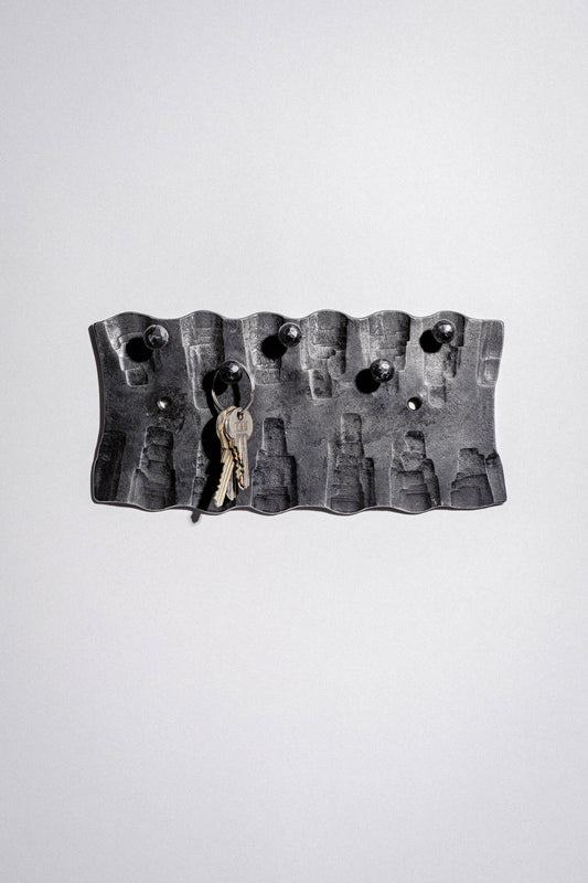 Forged wall key hanger IV.