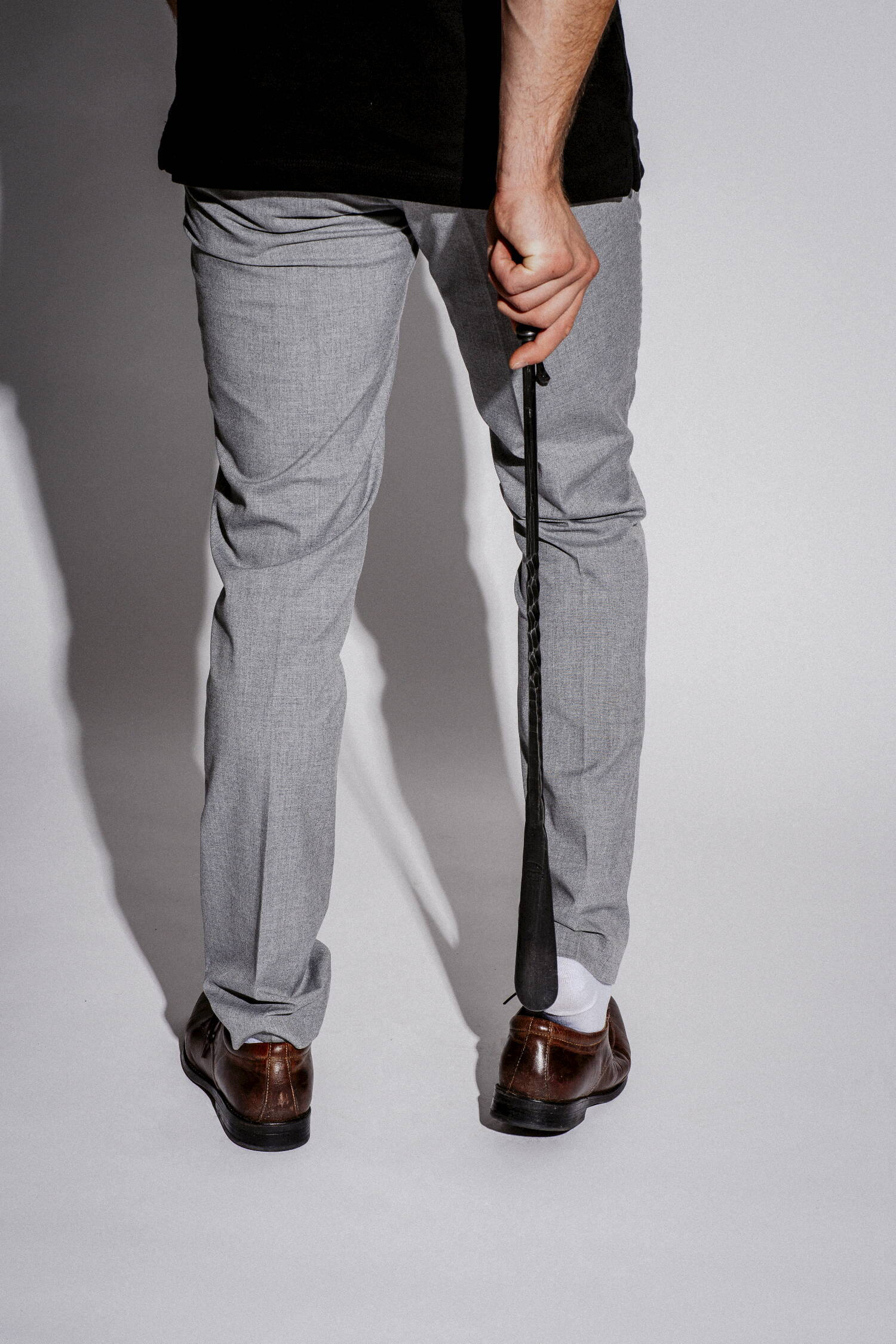 Shoehorn with holder