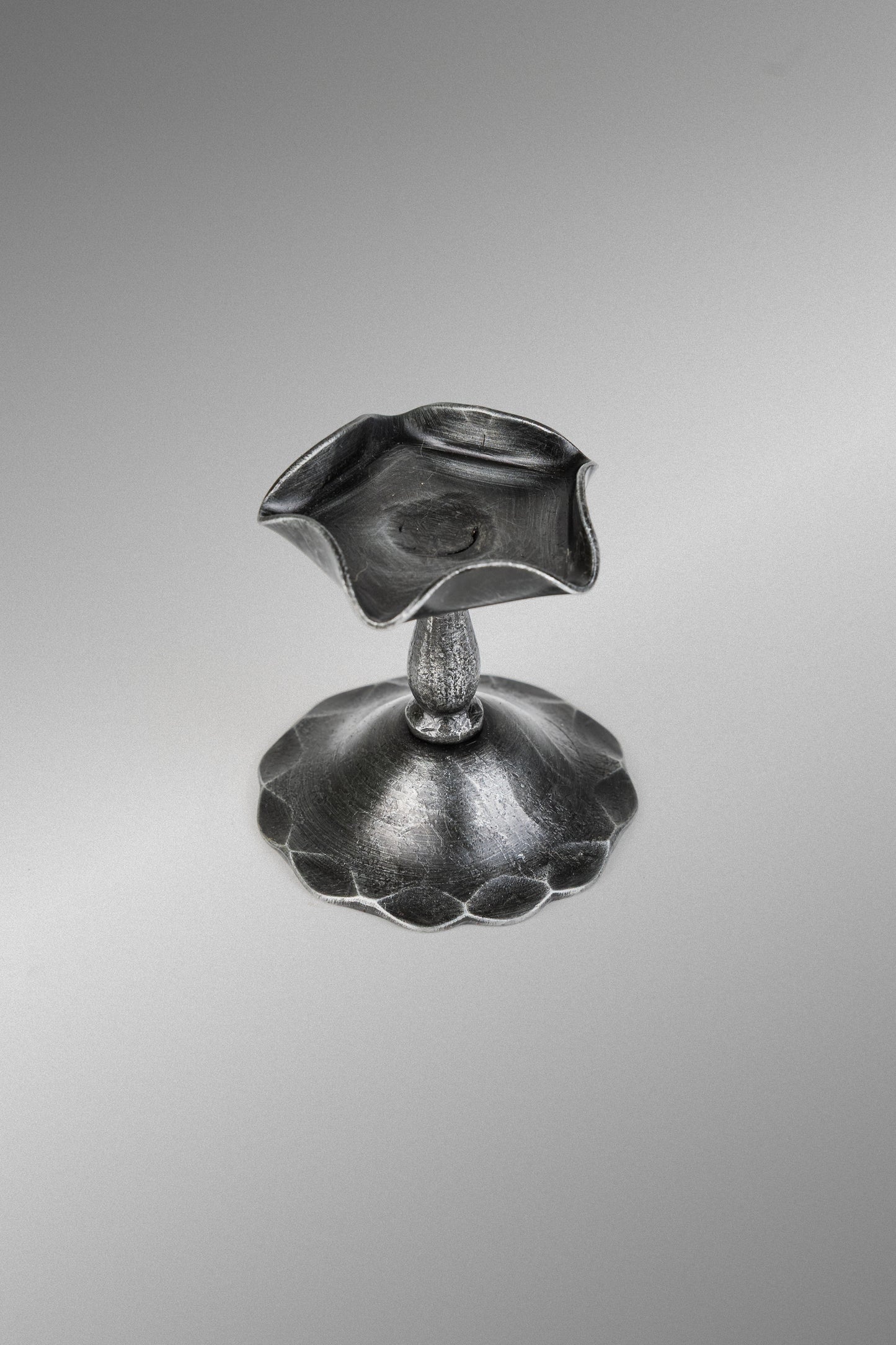 Geschmiedeter Kerzenhalter