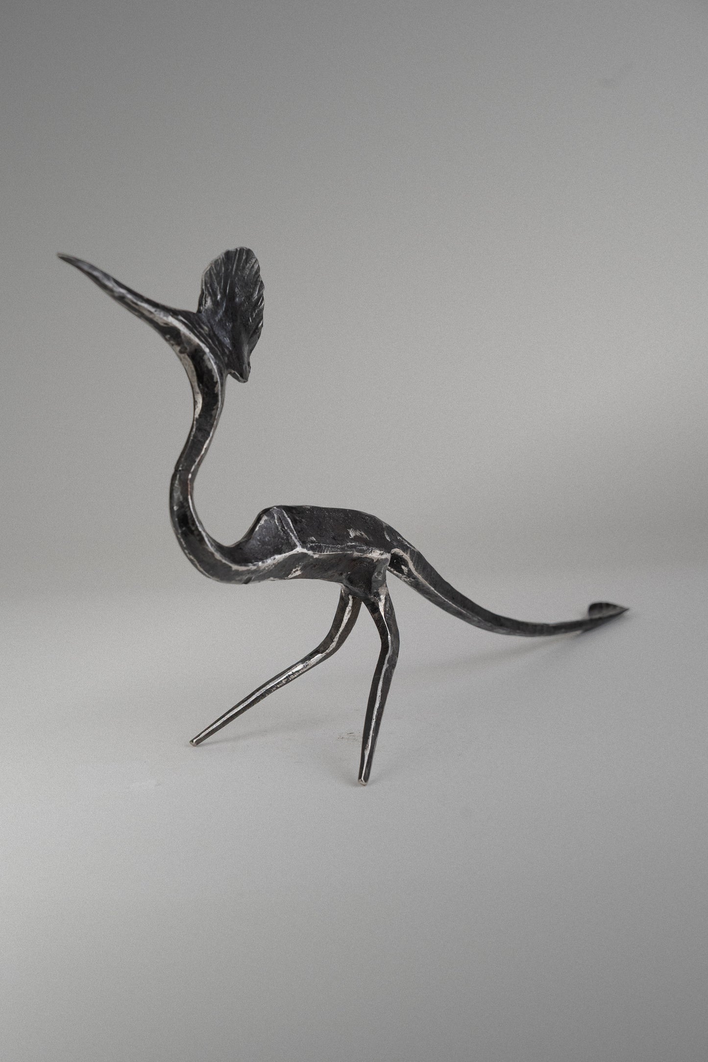 Geschmiedeter Pfau