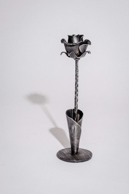 Geschmiedete Blume "Rose"