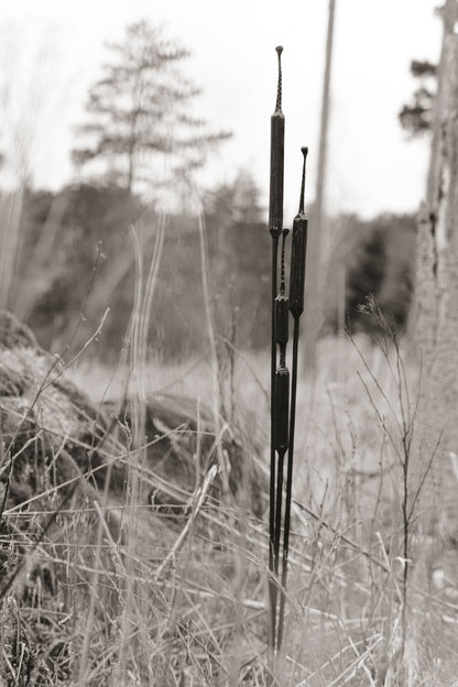 Geschmiedete Blume "Rohrkolben"