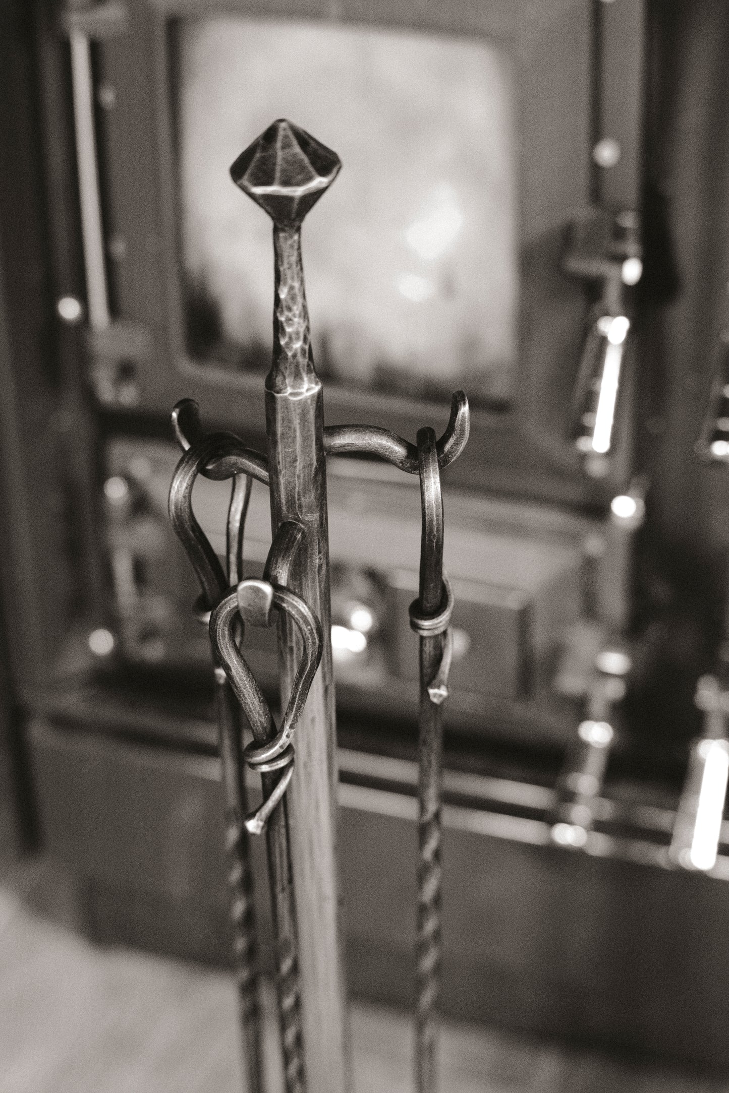 Geschmiedetes Kaminwerkzeug