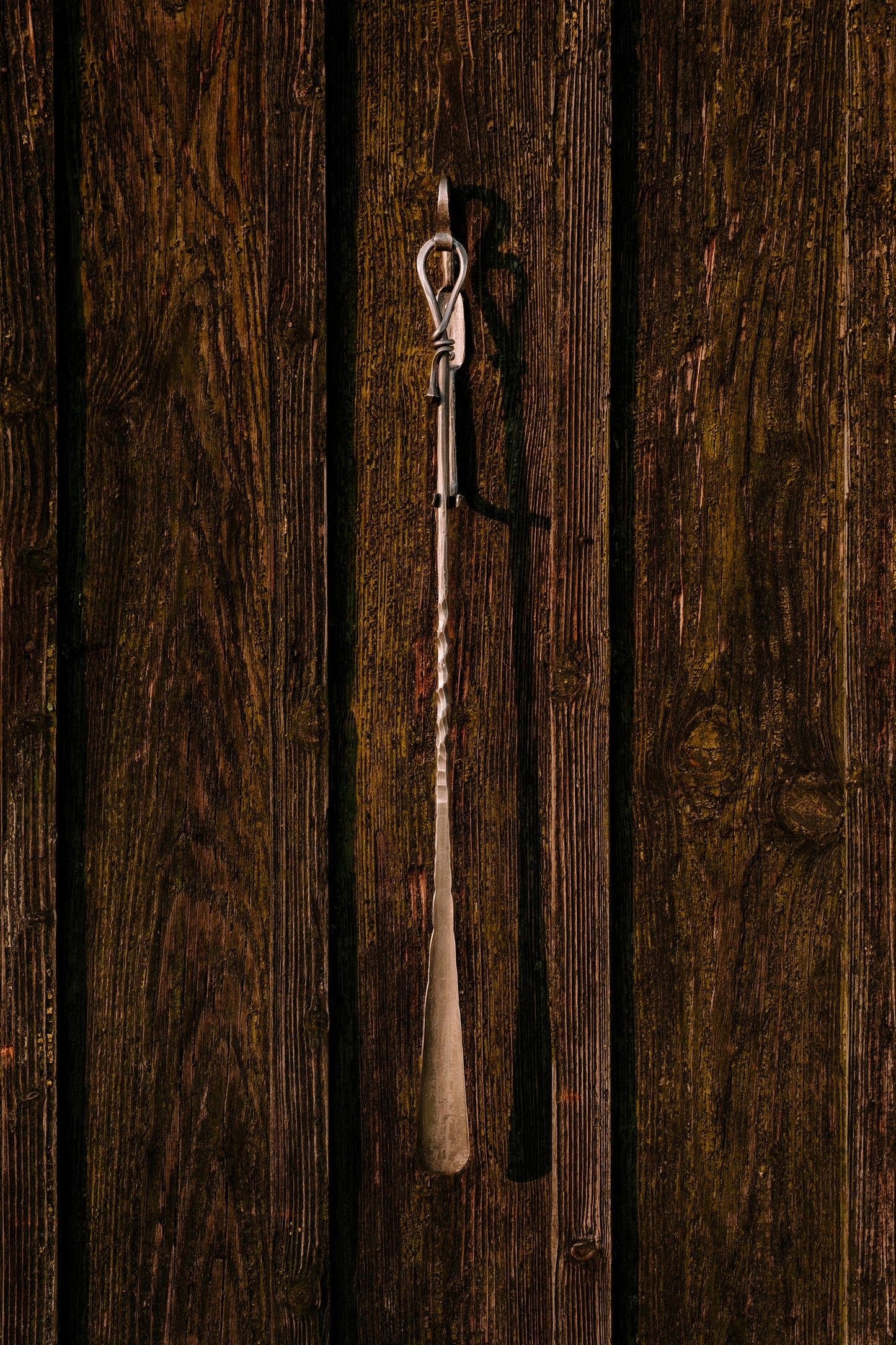 Der Schuhlöffel mit Griff